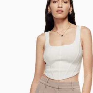 SOLD  Aritzia Natalie Sleeveless Sweater